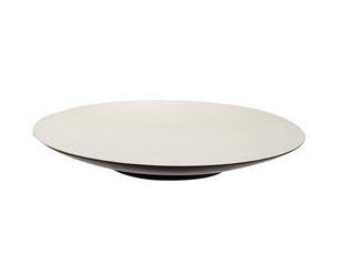 Benzara 61687 18 in. Aspen White Melamine Platters Wedding Party Set of 8