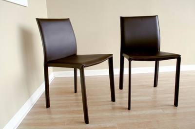 Wholesale Interiors ALC1822brn Dining Chair Brown