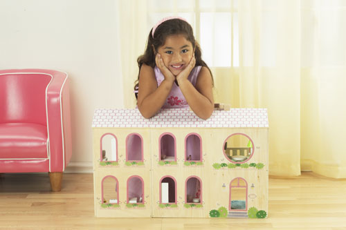 Small World Toys 5517101 Carry 'n' Play Dollhouse