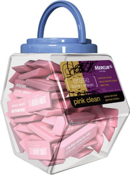 Alvin M00848D Med Pink Eraser Disp-132