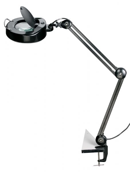 Alvin&co Ml255-b Magnifier Lamp Black With High Quality Extra Large