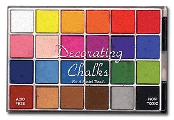 Alvin CT50DCK Decorating Chalk Kit 24 Color