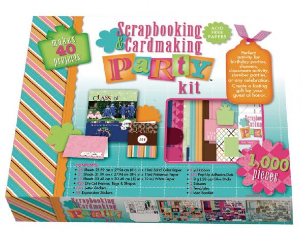 Alvin WT25915 Scrapbook Party Box Kit