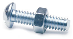 SST-90170 Stove Bolt with Hex Nut 1 - 4 X 1 5pk