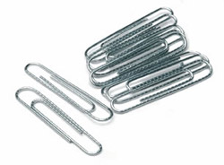 Roadpro RPO-02325 Large White Metal Paper Clips - 25 Packs Roadpro RPO-02325 Large White Metal Paper Clips - 25 Packs