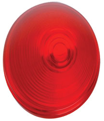 Roadpro RP-41015R-1 4 Round Snap Ring Repl.lens - Red - Single Roadpro RP-41015R-1 4 Round Snap Ring Repl.lens - Red - Single