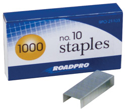 Roadpro RPO-21103 Staples For Mini Pocket Stapler 1000 - Pk