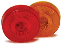 Rp-1010a 2.5 Round Sealed Light - Amber