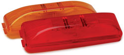 Roadpro RP-19200A-1 Rect 2bulb Sealed Mkr Lt Amber - Single Roadpro RP-19200A-1 Rect 2bulb Sealed Mkr Lt Amber - Single