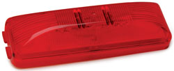 Roadpro RP-19200R-1 Rect 2 Bulb Sealed Mkr Lt Red - Single Roadpro RP-19200R-1 Rect 2 Bulb Sealed Mkr Lt Red - Single