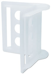 Roadpro RPCP-25 Corner Protectors Plastic White Roadpro RPCP-25 Corner Protectors Plastic White
