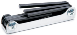 SST-30100 Hex Key Set Folding 9pc 5 - 64 - 1 - 4