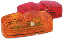 Roadpro RP-1375R Led 4 Clear Marker Lt Red 13 Led Roadpro RP-1375R Led 4 Clear Marker Lt Red 13 Led