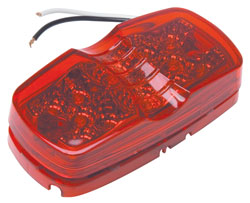 RP1375RDL Diamond Lense 4x2 Dbl Bulb Light Red
