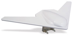 Truckspec TSTVW-14WH Mini Wing Mirror Mount TV Antenna - Sun