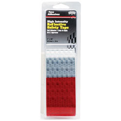 Tyco Adhesives 7621-R-W Conspicuity 2 inx36 in Red - White Tape 12pk