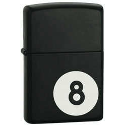Zippo 24331 Pog Lighter 8 Ball Licorice novelty lighters