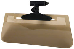 Custom Accessories 70006 Sun Visor Clip-On Ray Stopper Smoke Custom Accessories 70006 Sun Visor Clip-On Ray Stopper Smoke