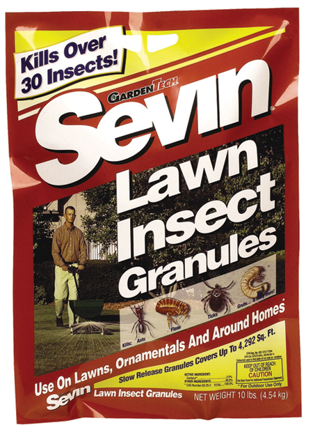 Sevin Lawn Insect Gran 10 No. Model 7201 Pack of 4