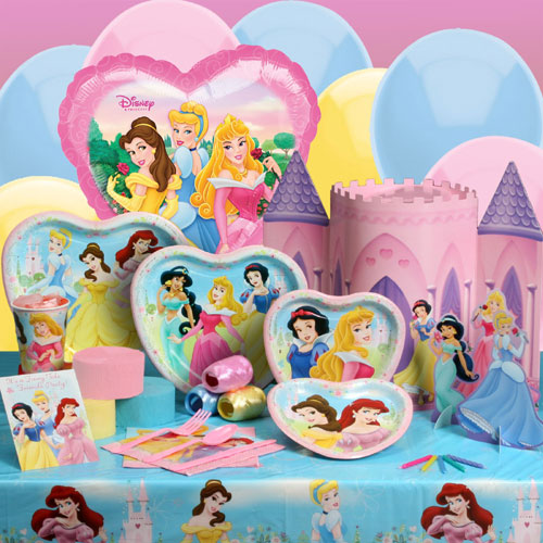 Buy Seasons 30084 Disney s Princess Fairy Tale Friends Deluxe Party Kit - paper plastic latex foil