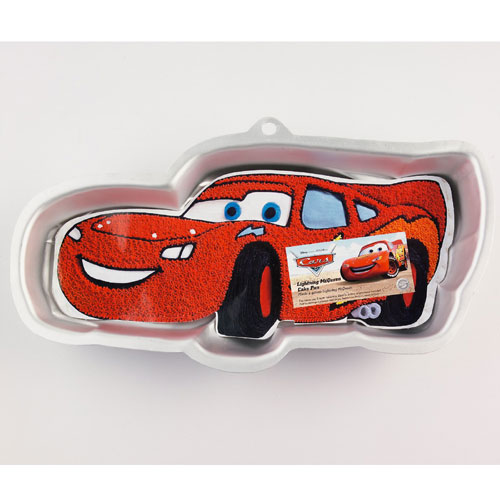 WILTON 26474 Disney s Cars Cake Pan Aluminum