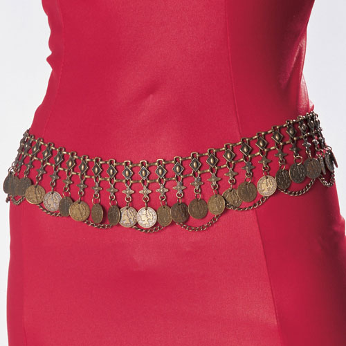 Franco-American Novelty Co 21603 Roman Belt with Coins