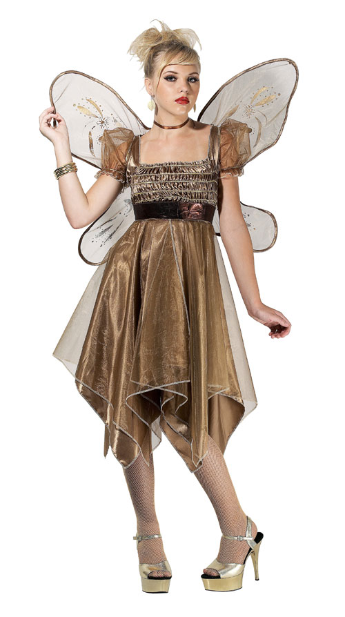 Paper Magic Group 33435 Metallic Copper Fairy PreTeen Costume Size 1416