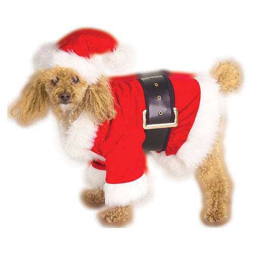 Rubie s Costume Co 34593 Santa Claus Pet Costume Size Medium