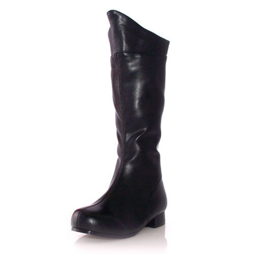 33567 Shazam Black Child Boots Size Small 11-12