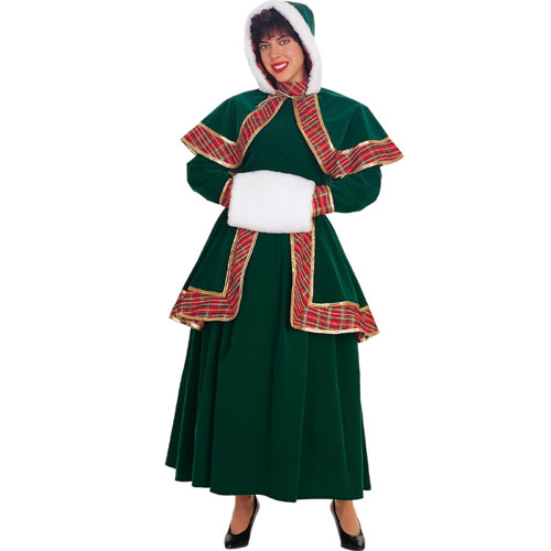 Rubie s Costume Co 11082 Long Victorian Christmas Caroler Adult Costume Size Large