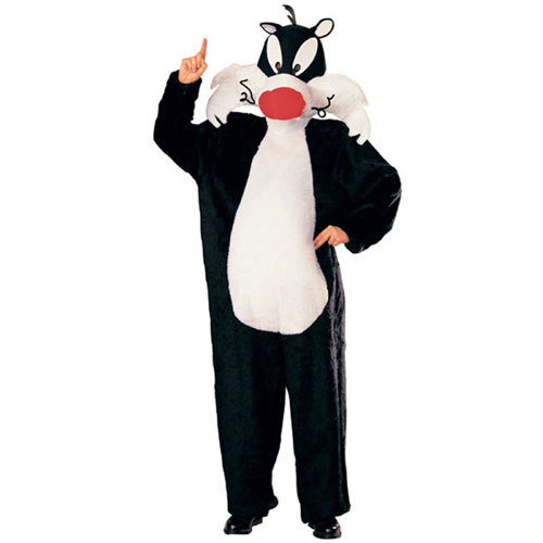 Rubieamp;apos;s Costume Co 322 Looney Tunes Slyvester the Cat Adult Costume Size OneSize Men Size 46 Chest6