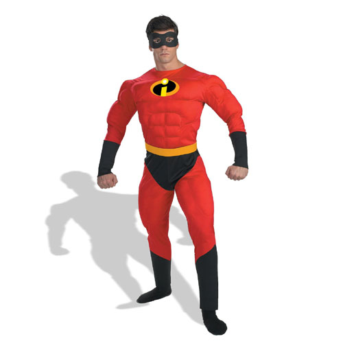 12914 Mr. Incredible Muscle Adult Costume Size Xl 42-46