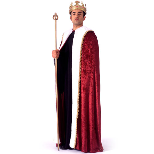 Rubie's Costume Co 27404 King Robe Adult Size One-Size