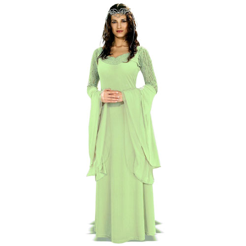 Rubies Costume Co 18819 The Lord Of The Rings Queen Arwen Deluxe Adult Costume Size Standard One-size- Women 6-10
