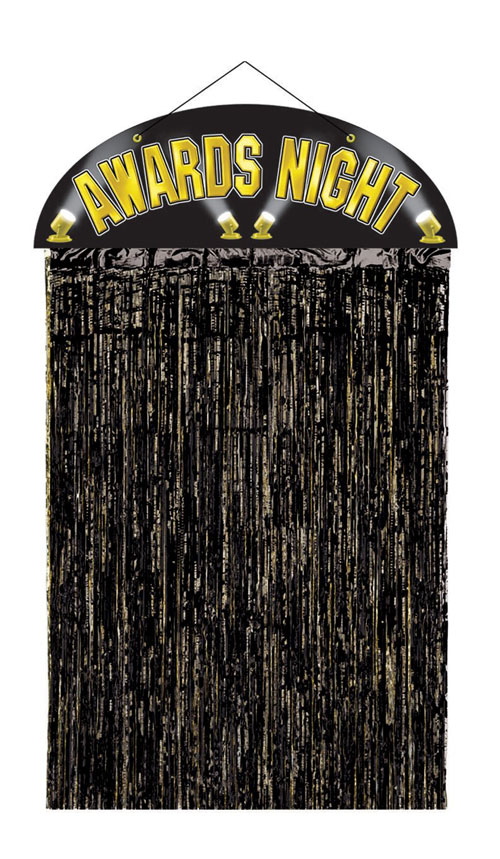 Beistle Company 24238 Awards Night Door Curtain