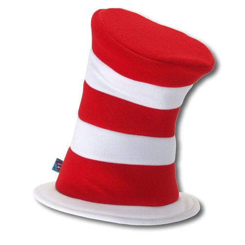 Elope 18272 Dr. Seuss Cat In The Hat Deluxe Hat Size One-Size