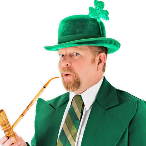 Elope 141410 St. Patty Mens Bowler Hat