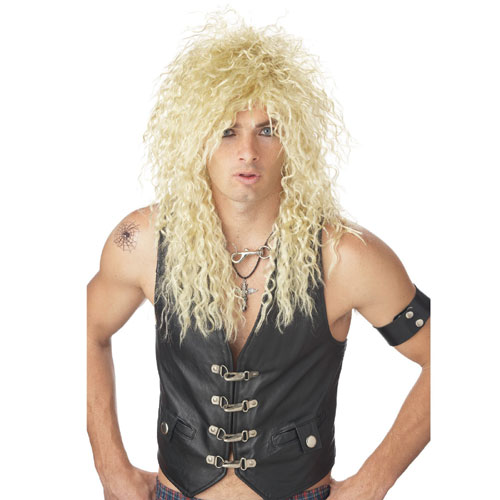 California Costume Collection 20634 Headbanger Blonde Wig