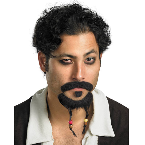 Disguise Inc 21390 Pirates of the Caribbean Jack Sparrow Goatee and Moustache AdultChild