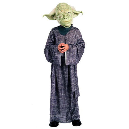 Rubies Costume Co 10601 Star Wars Yoda Deluxe Child Costume Size Medium- Boys 8-10