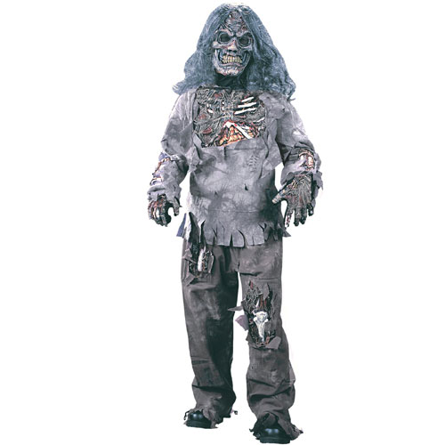 Fun World 11555 Zombie Complete Child Costume- Size 4-6