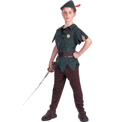 17100 Peter Pan Disney Child Costume- Size 7-8