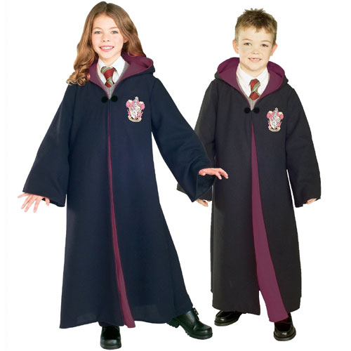 Rubies Costume Co 17671 Harry Potter Gryffindor Robe Deluxe - Child Size Large