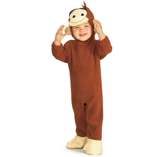 Rubie and amp;apos;s Costume Co 21098 Curious George Infant Costume Size Infant 6-12 months