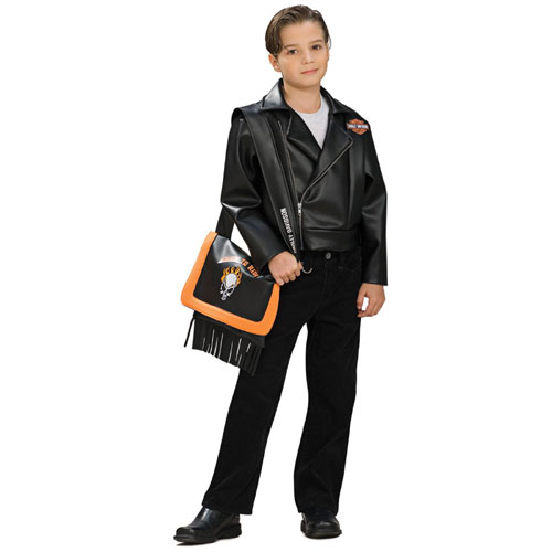 Rubie s Costume Co 33226 Harley-Davidson Black Jacket Child Size Large
