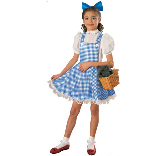 Rubies Costume Co 7651 The Wizard Of Oz Dorothy Deluxe Child Costume Size Medium- Girls 8-10
