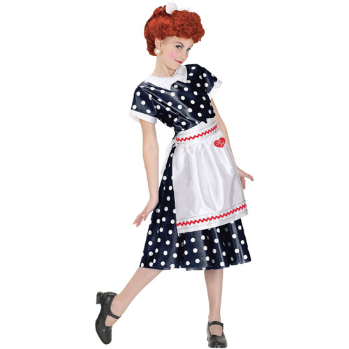 Fun World 17670 I Love Lucy Polka Dot Child Costume Size Medium- Girls 8-10