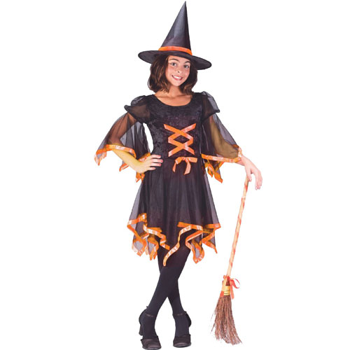 Fun World 20378 Ribbon Witch Child Costume Size 810