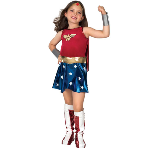 Rubie s Costume Co 21078 DC Comics Wonder Woman Child Costume Size Medium- Girls 8-10