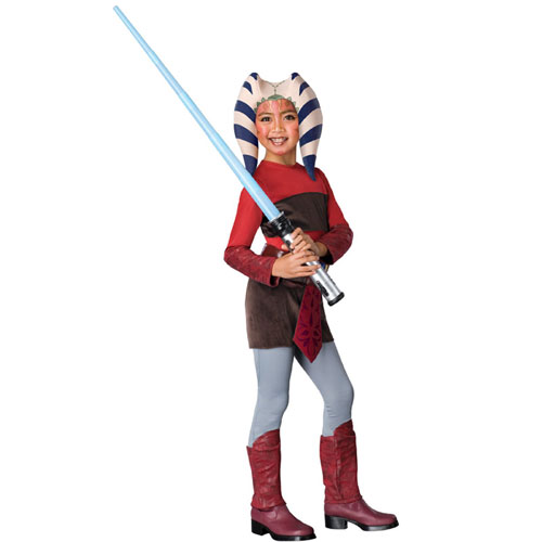 Rubies Costume Co 33071 Star Wars Animated Ahsoka Child Costume Size Small- Girls 4-6